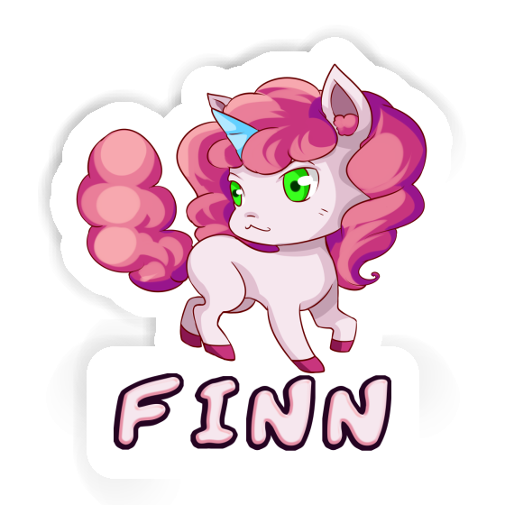 Finn Autocollant Licorne Notebook Finn Autocollant Licorne Gift package Image