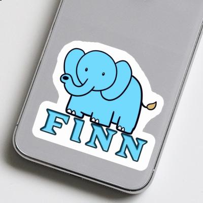 Aufkleber Finn Elefant Notebook Aufkleber Finn Elefant Gift package Image