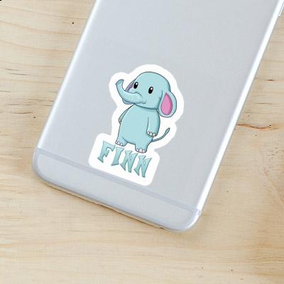 Sticker Finn Elephant Laptop Sticker Finn Elephant Laptop Image