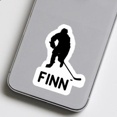 Sticker Hockey Player Finn Notebook Sticker Hockey Player Finn Gift package Image