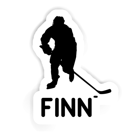 Sticker Hockey Player Finn Sticker Hockey Player Finn Image