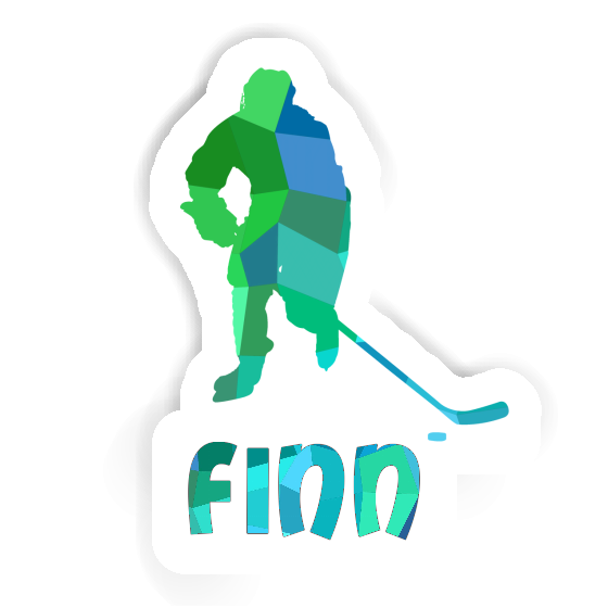 Sticker Finn Eishockeyspieler Laptop Sticker Finn Eishockeyspieler Laptop Image