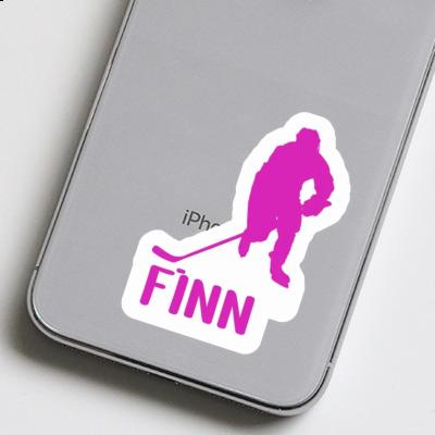 Sticker Hockey Player Finn Notebook Sticker Hockey Player Finn Gift package Image