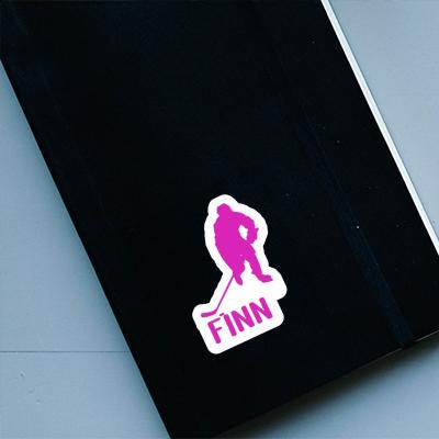Sticker Hockey Player Finn Sticker Hockey Player Finn Image