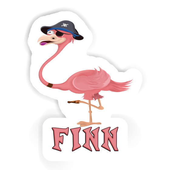 Flamingo Sticker Finn Notebook Flamingo Sticker Finn Notebook Image