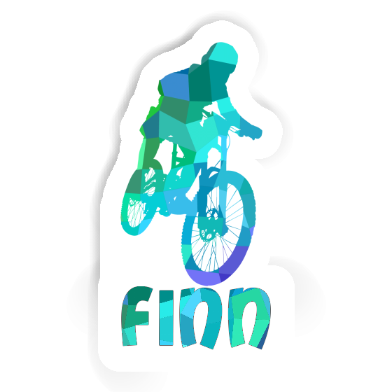 Sticker Finn Freeride Biker Notebook Sticker Finn Freeride Biker Gift package Image