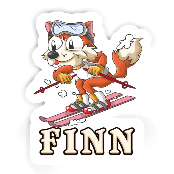 Autocollant Finn Skieur Autocollant Finn Skieur Image