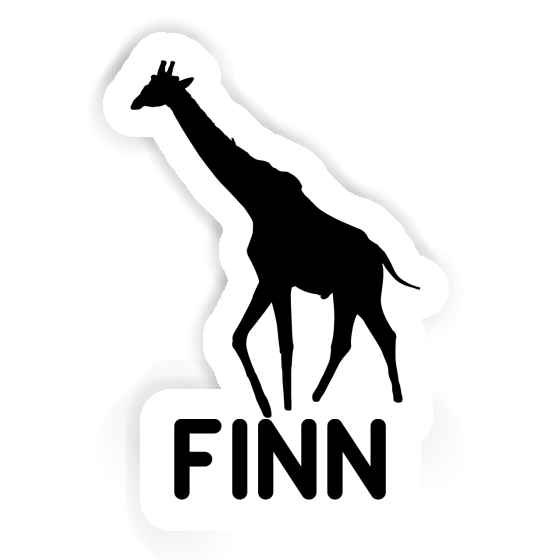 Sticker Finn Giraffe Notebook Sticker Finn Giraffe Gift package Image