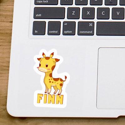 Giraffe Sticker Finn Notebook Giraffe Sticker Finn Gift package Image