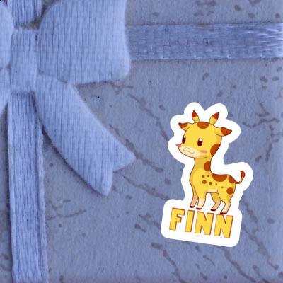 Giraffe Sticker Finn Notebook Giraffe Sticker Finn Gift package Image