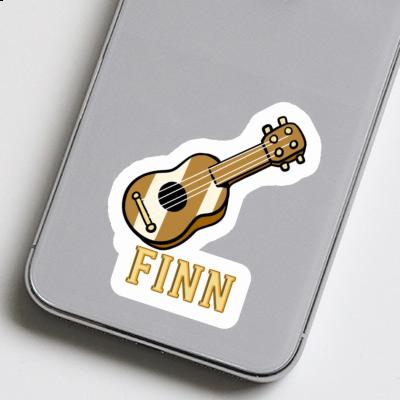 Finn Autocollant Guitare Finn Autocollant Guitare Image
