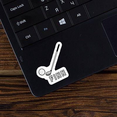 Golf Club Sticker Finn Notebook Golf Club Sticker Finn Gift package Image