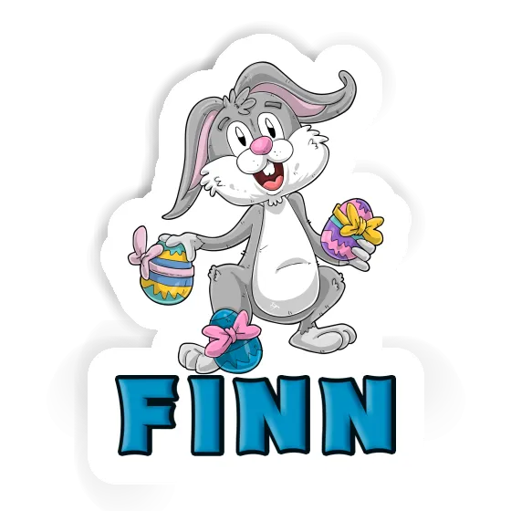 Autocollant Lapin de Pâques Finn Notebook Autocollant Lapin de Pâques Finn Gift package Image