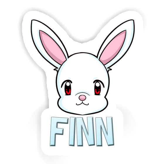 Autocollant Tête de lièvre Finn Notebook Autocollant Tête de lièvre Finn Notebook Image