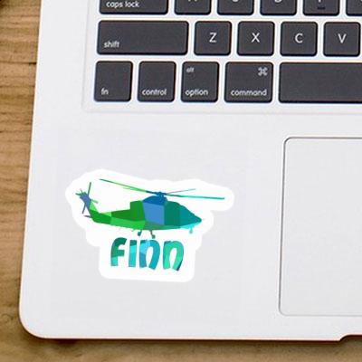 Sticker Helikopter Finn Notebook Sticker Helikopter Finn Notebook Image