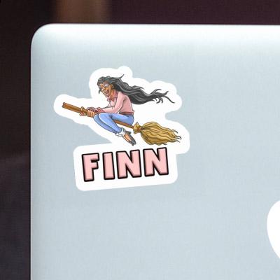 Finn Autocollant Enseignante Laptop Finn Autocollant Enseignante Laptop Image