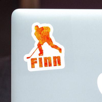 Sticker Hockey Player Finn Laptop Sticker Hockey Player Finn Laptop Image
