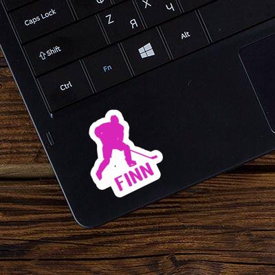 Autocollant Joueuse de hockey Finn Notebook Autocollant Joueuse de hockey Finn Gift package Image