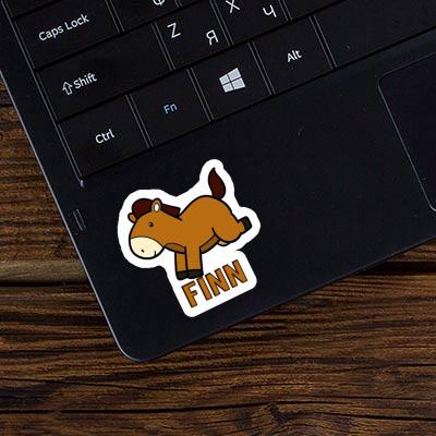 Horse Sticker Finn Laptop Horse Sticker Finn Laptop Image