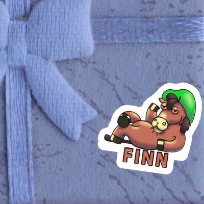 Finn Autocollant Cheval Laptop Finn Autocollant Cheval Laptop Image