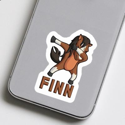 Autocollant Cheval Finn Laptop Autocollant Cheval Finn Laptop Image