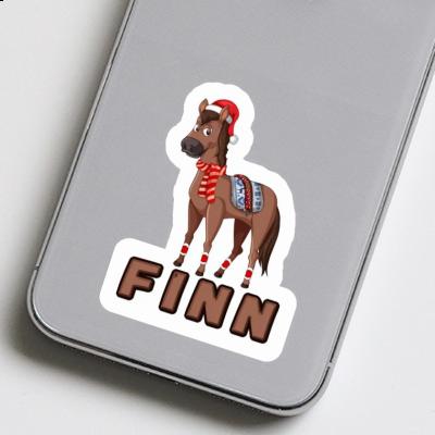 Autocollant Cheval de Noël Finn Notebook Autocollant Cheval de Noël Finn Notebook Image
