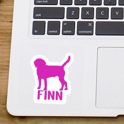 Sticker Dog Finn Laptop Sticker Dog Finn Laptop Image