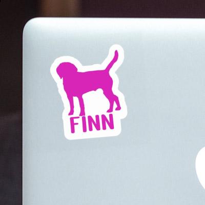 Autocollant Finn Chien Laptop Autocollant Finn Chien Laptop Image