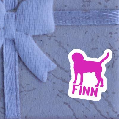 Sticker Dog Finn Laptop Sticker Dog Finn Laptop Image