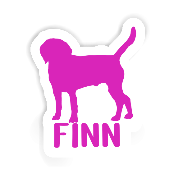 Autocollant Finn Chien Notebook Autocollant Finn Chien Gift package Image