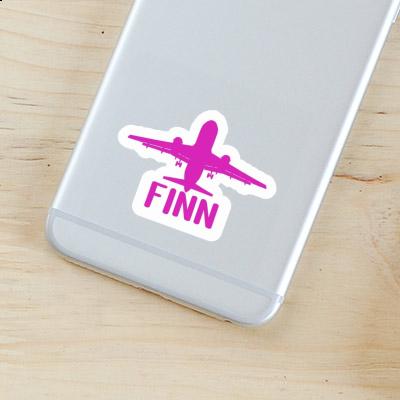 Autocollant Finn Jumbo-Jet Notebook Autocollant Finn Jumbo-Jet Gift package Image