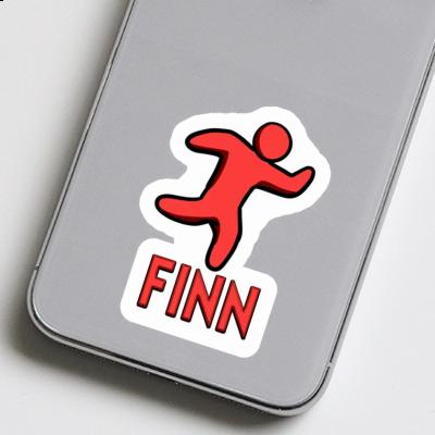 Läufer Aufkleber Finn Notebook Läufer Aufkleber Finn Notebook Image