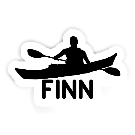 Autocollant Kayakiste Finn Autocollant Kayakiste Finn Image