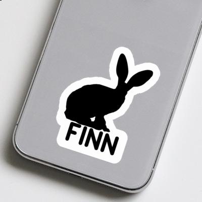 Finn Autocollant Lapin Laptop Finn Autocollant Lapin Laptop Image