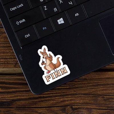 Kangaroo Sticker Finn Kangaroo Sticker Finn Image