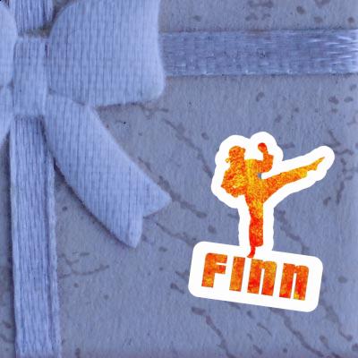 Autocollant Finn Karatéka Notebook Autocollant Finn Karatéka Notebook Image