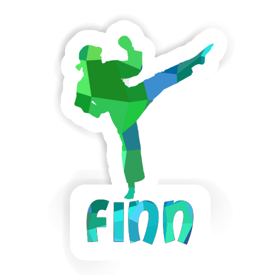 Autocollant Karatéka Finn Notebook Autocollant Karatéka Finn Gift package Image