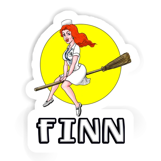 Finn Aufkleber Hexe Finn Aufkleber Hexe Image
