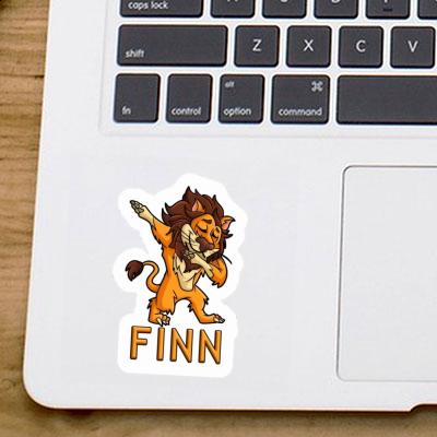 Sticker Lion Finn Notebook Sticker Lion Finn Notebook Image