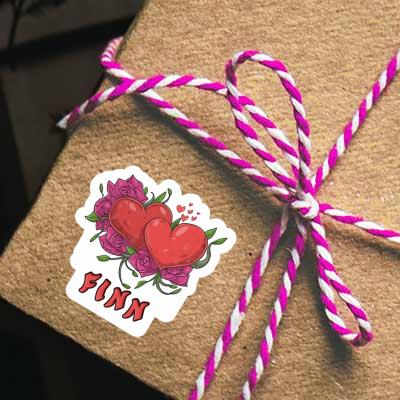 Sticker Finn Heart Gift package Image