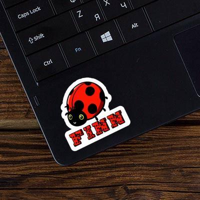 Sticker Ladybird Finn Laptop Image