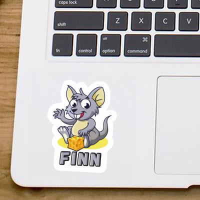 Autocollant Finn Souris Laptop Autocollant Finn Souris Laptop Image