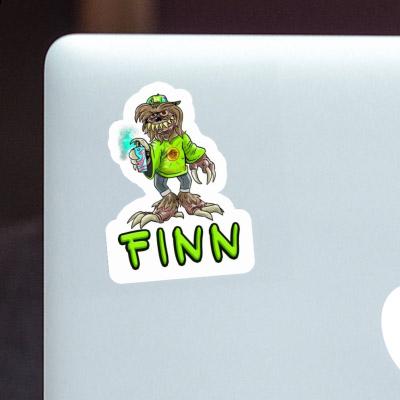 Sticker Sprayer Finn Notebook Sticker Sprayer Finn Gift package Image