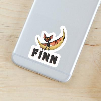 Finn Autocollant Chauve-souris Finn Autocollant Chauve-souris Image