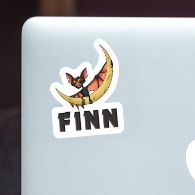 Finn Autocollant Chauve-souris Notebook Finn Autocollant Chauve-souris Gift package Image