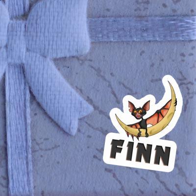 Finn Autocollant Chauve-souris Laptop Finn Autocollant Chauve-souris Laptop Image