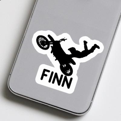 Finn Aufkleber Motocross-Fahrer Notebook Finn Aufkleber Motocross-Fahrer Notebook Image