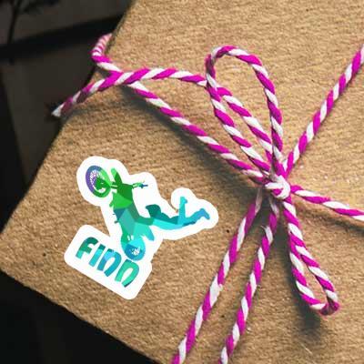 Motocrossiste Autocollant Finn Notebook Motocrossiste Autocollant Finn Gift package Image