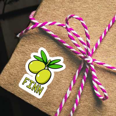 Sticker Finn Olive Notebook Sticker Finn Olive Gift package Image