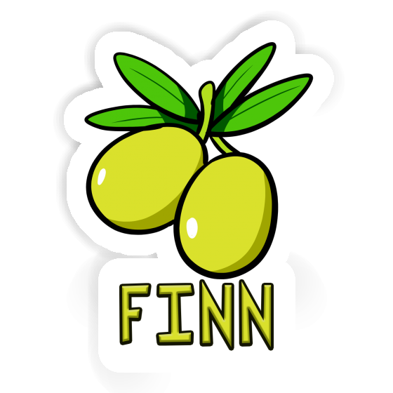 Sticker Finn Olive Notebook Sticker Finn Olive Gift package Image